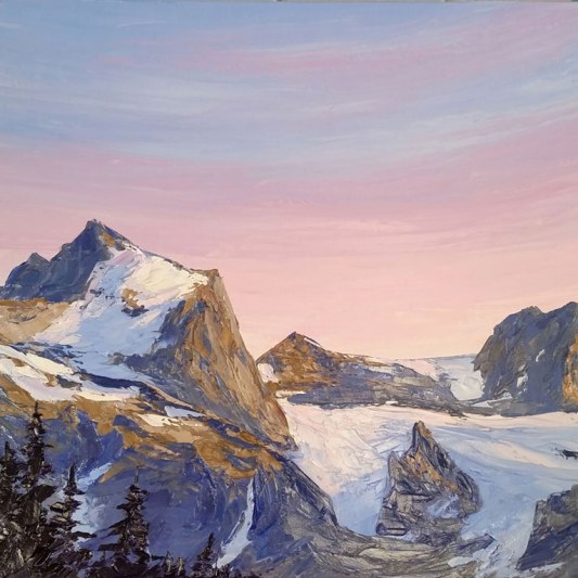 Horseshoe-Glacier-Sunset